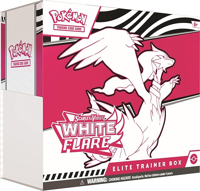 White Flare Elite Trainer Box